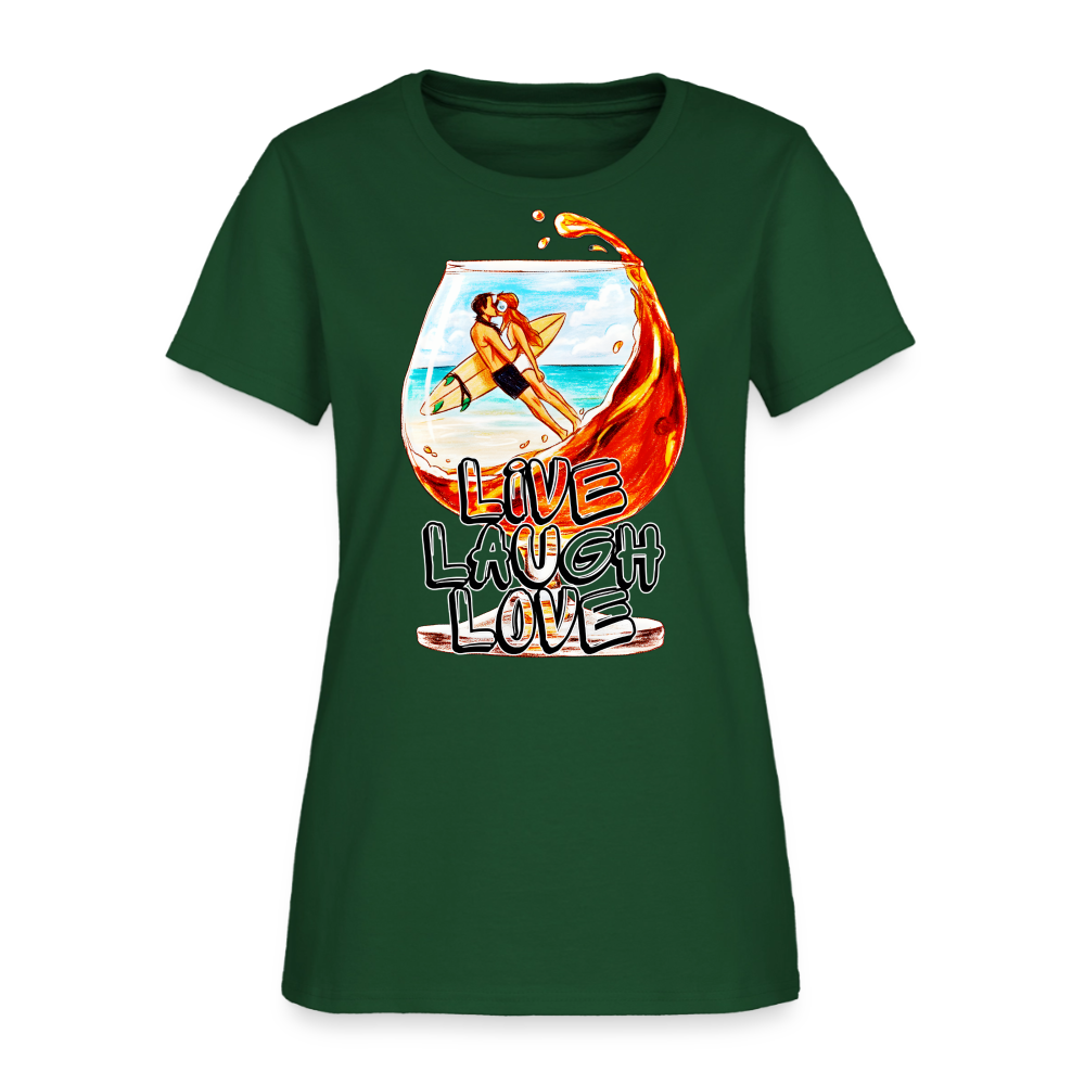 Live, Laugh, Love - forest green
