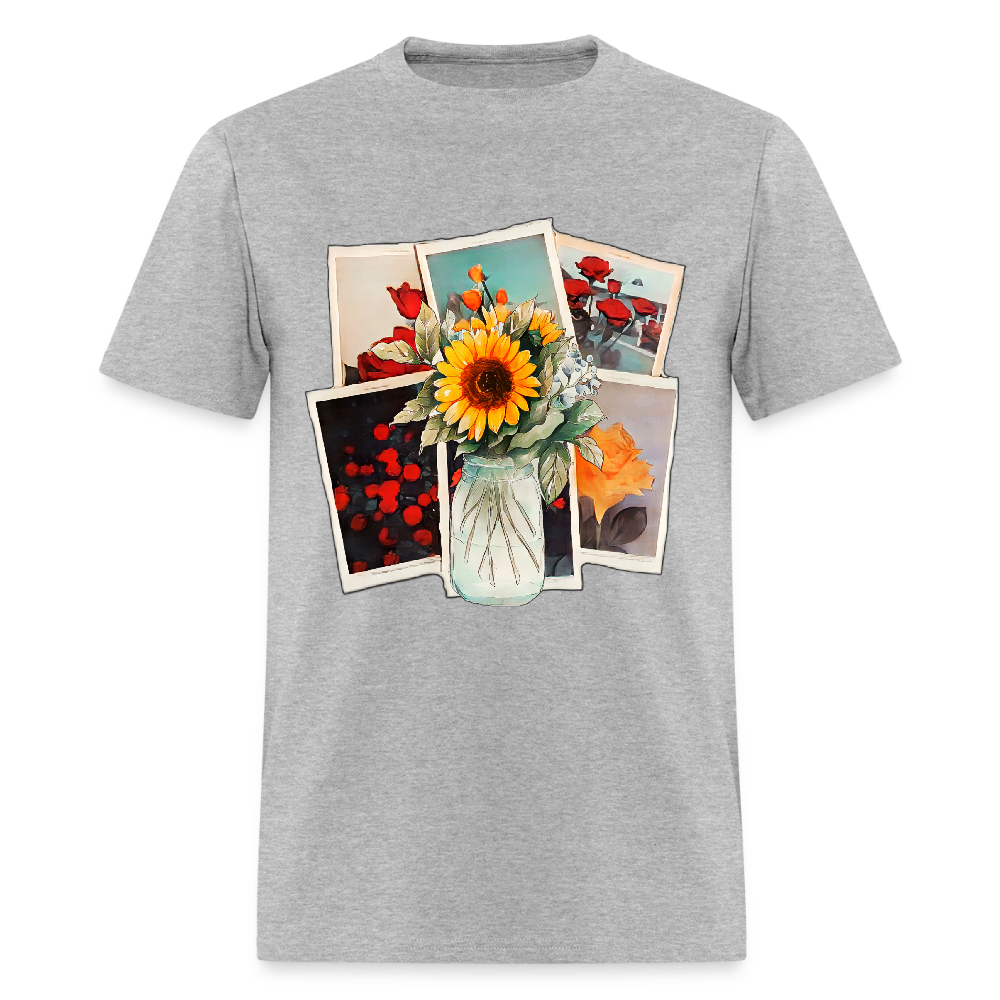 Flowers - heather gray