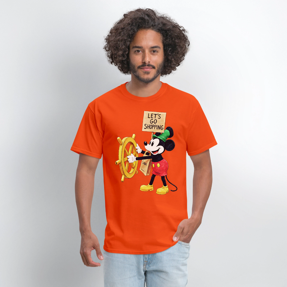 Let's Go Shopping - orange