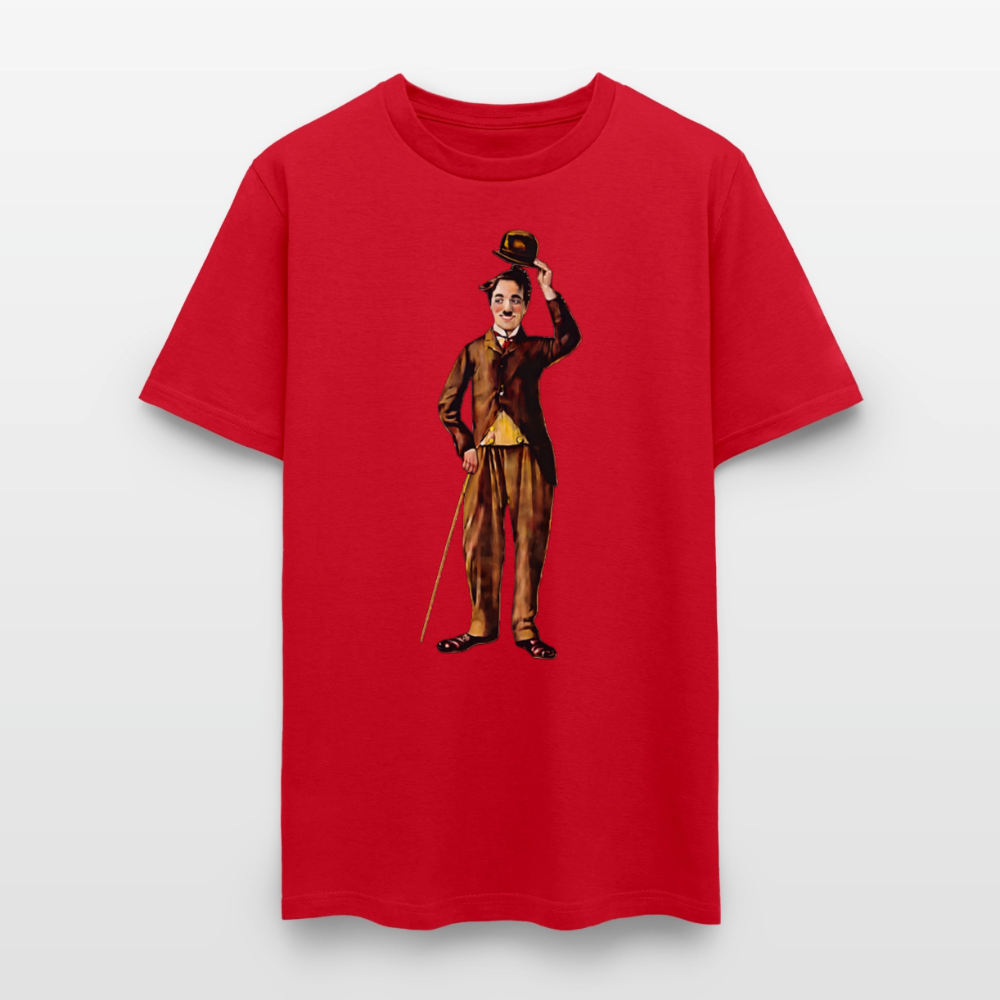Charlie Chaplin - red