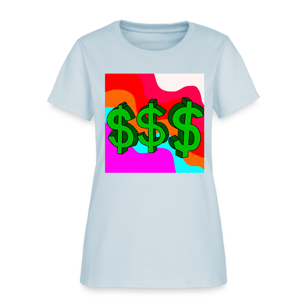 Dollar Sign - light blue