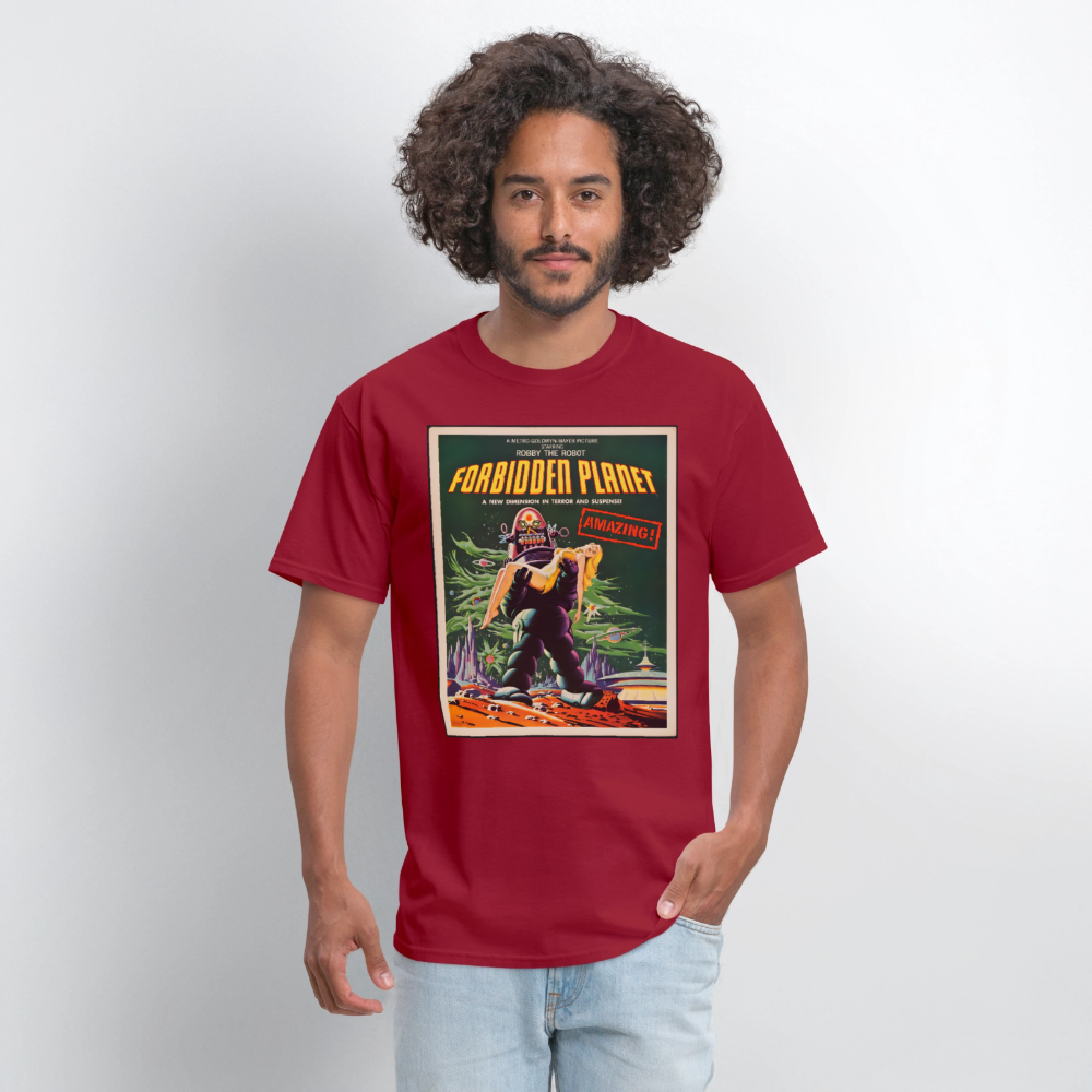 Forbidden Planet - dark red
