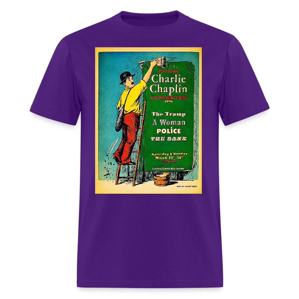 1915 Charlie Chaplin - purple