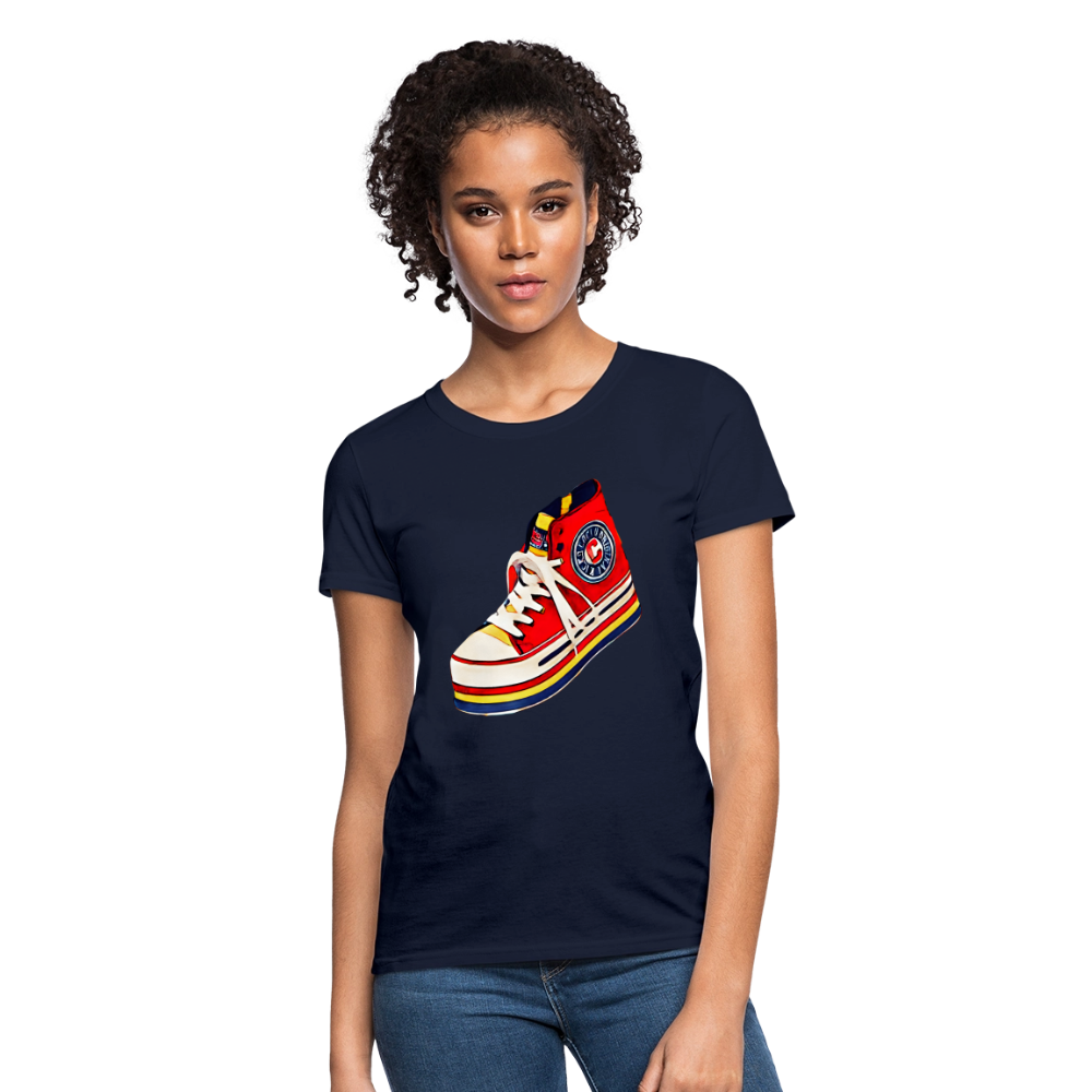 High Top Sneaker - navy