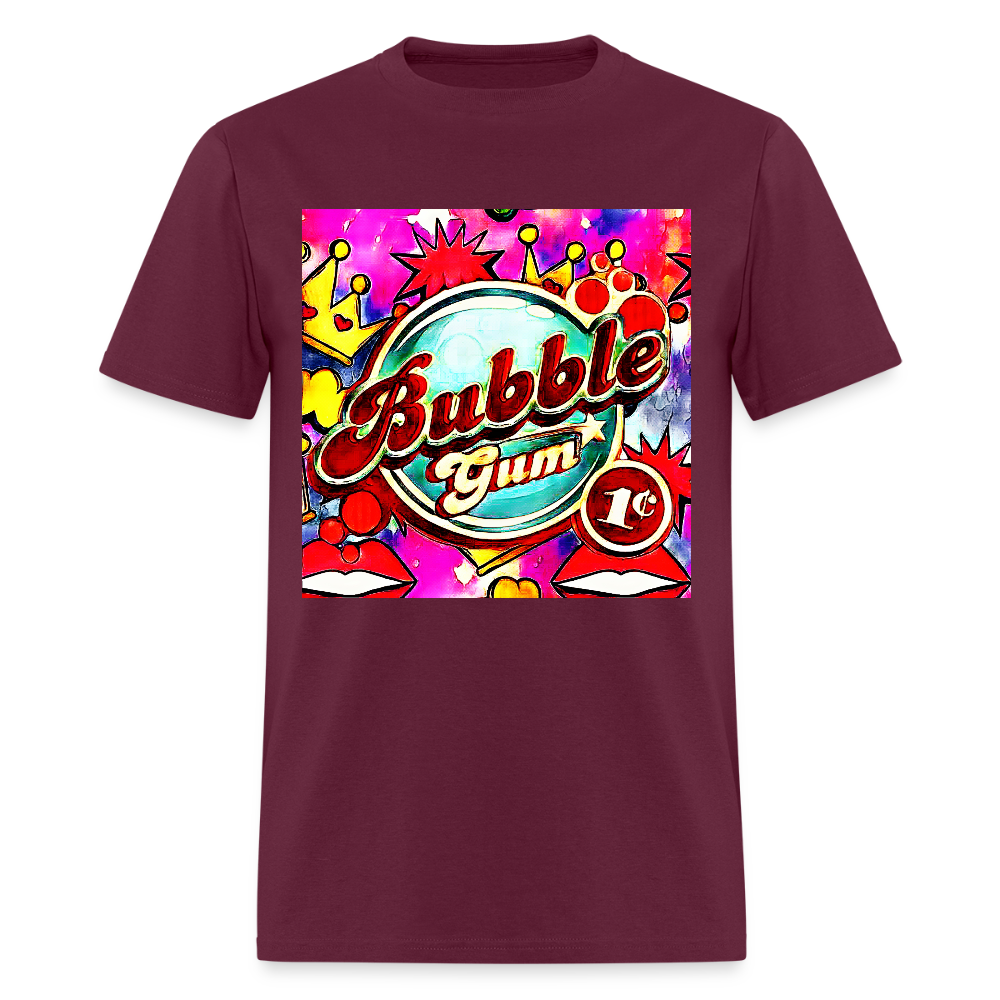 Bubblegum - burgundy