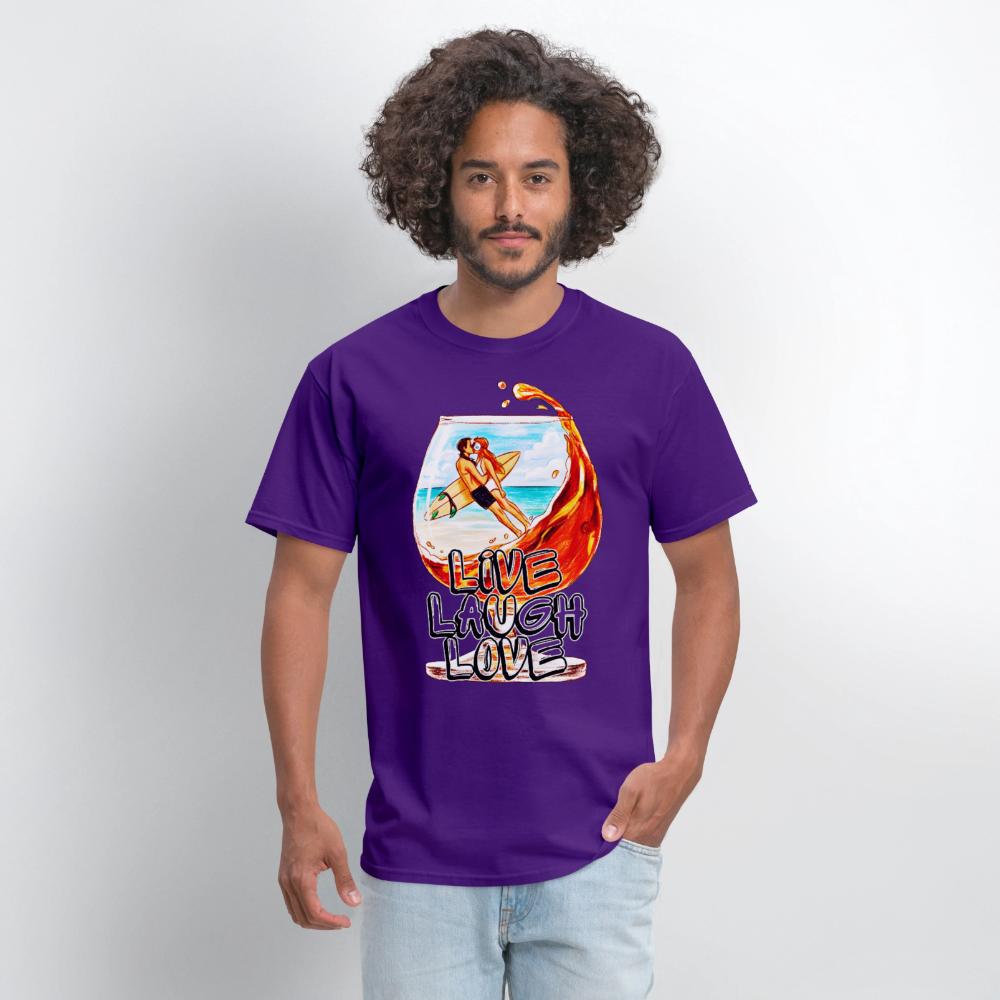 Live, Laugh, Love - purple