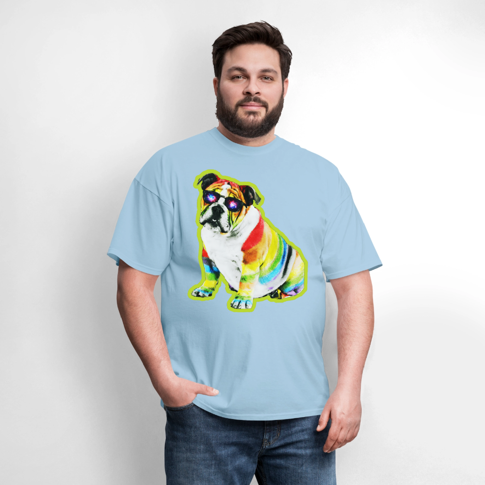 Bulldog - powder blue