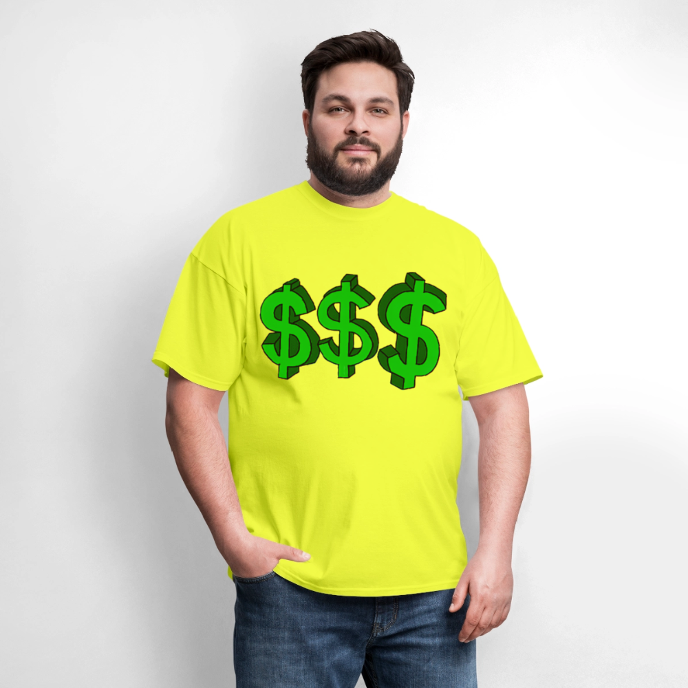 Dollar Sign - safety green