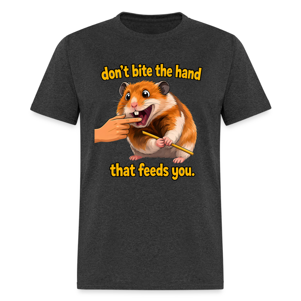 Don't Bite The Hand - heather black