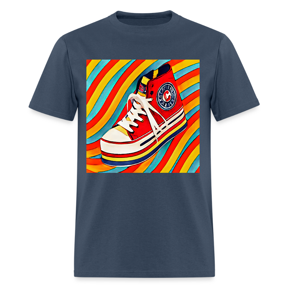 High Top Sneaker -  blue dusk