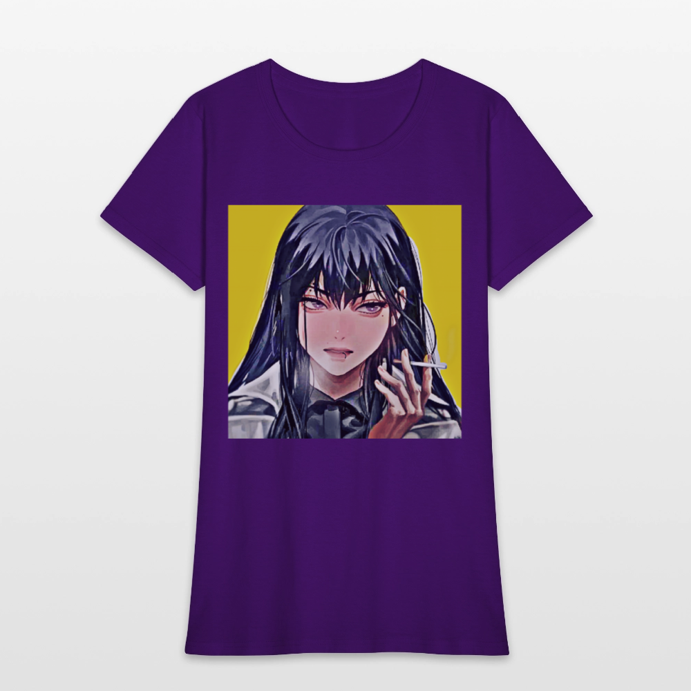 Mysterious Woman - purple