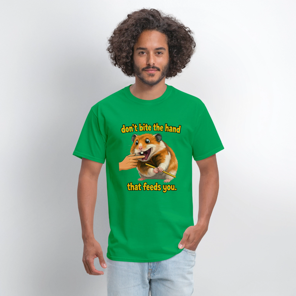 Don't Bite The Hand - bright green