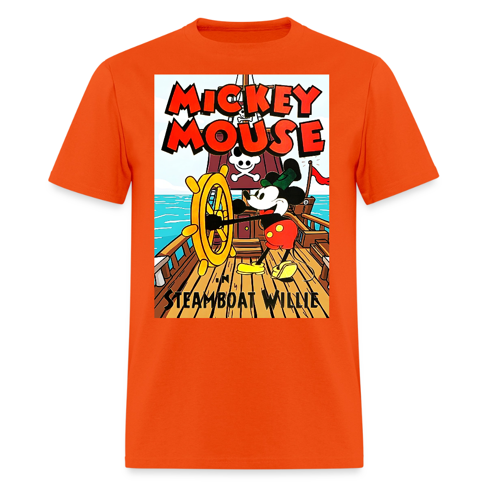 Steamboat Willie - orange
