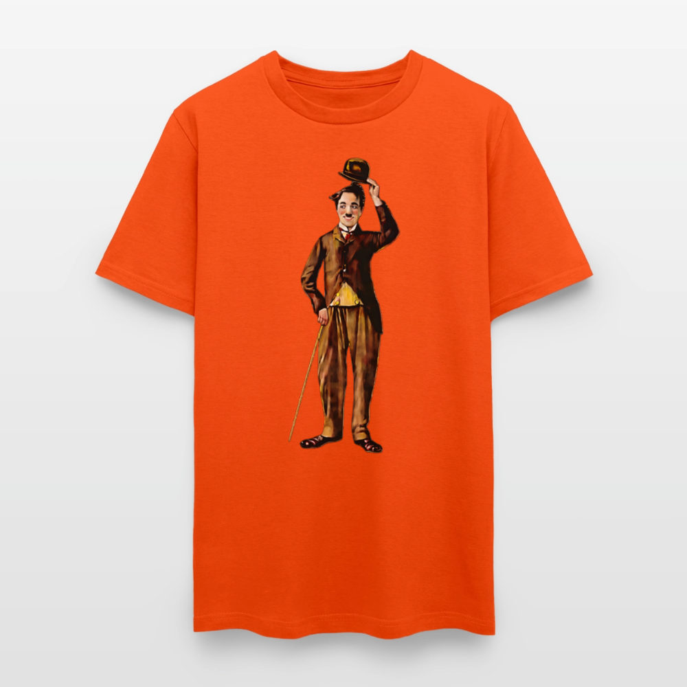Charlie Chaplin - orange