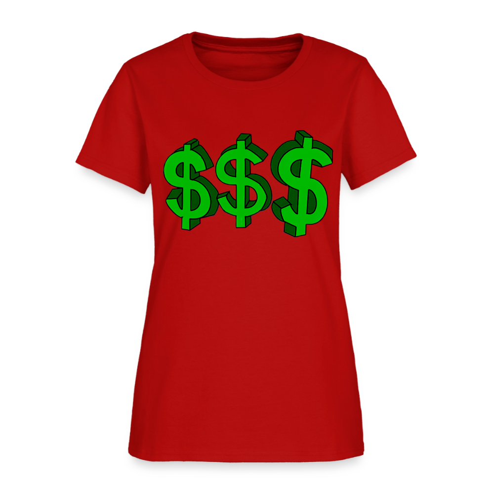 Dollar Sign - red