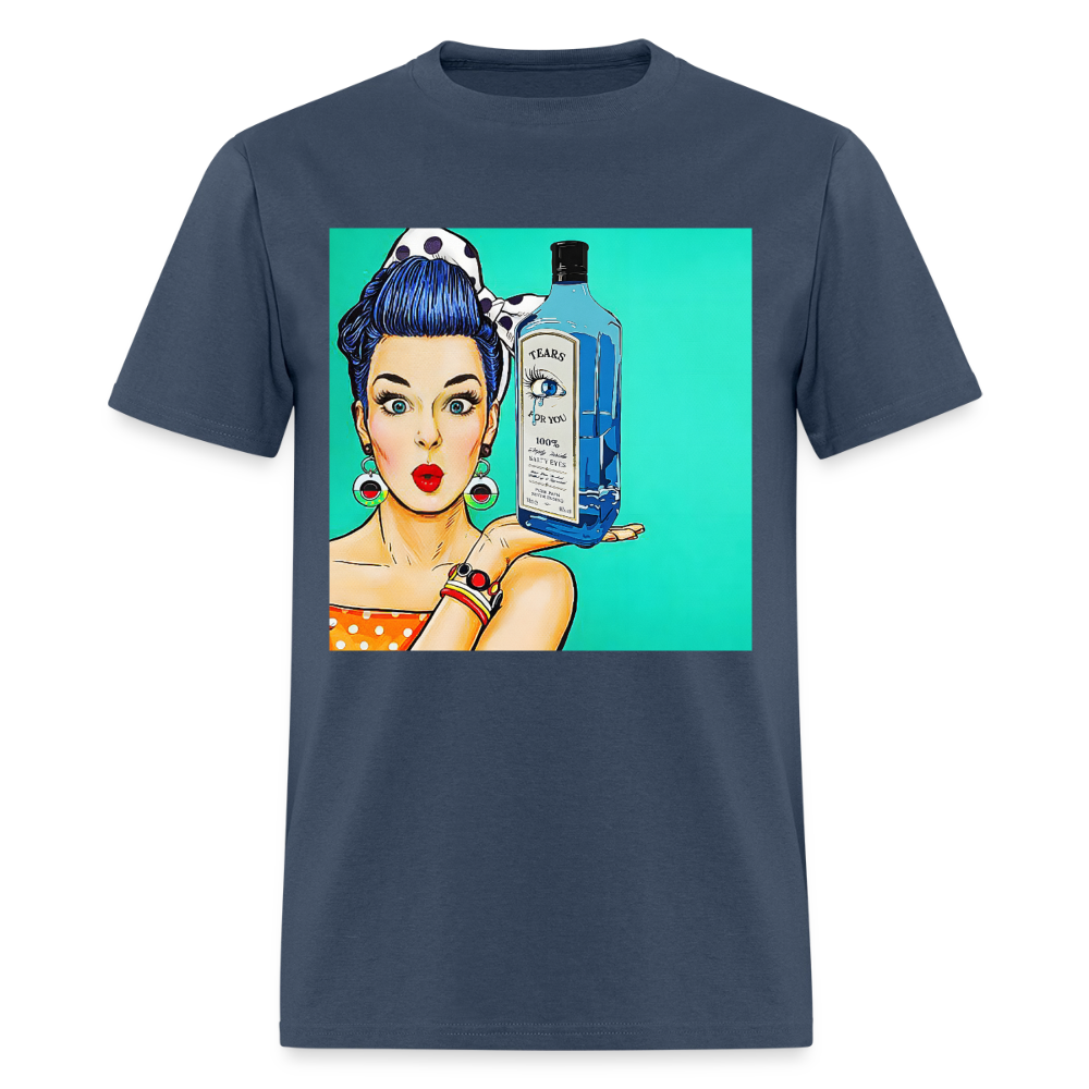 Retro Woman -  blue dusk