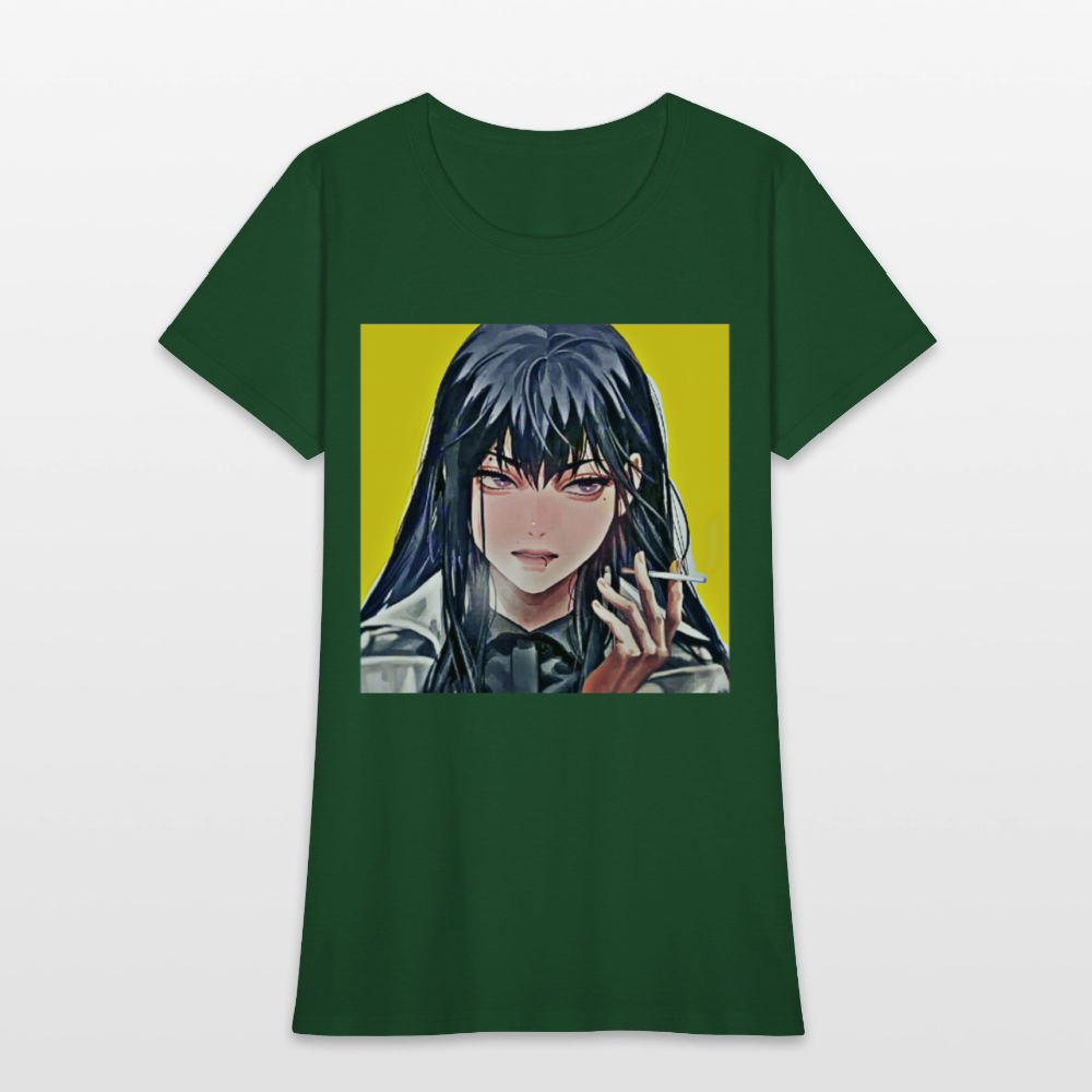 Mysterious Woman - forest green