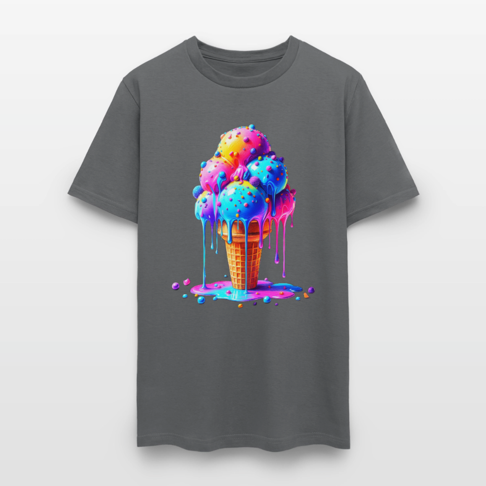 Melting Rainbow - charcoal