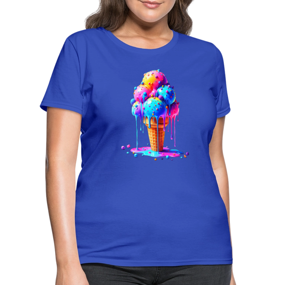 Melting Rainbow - royal blue