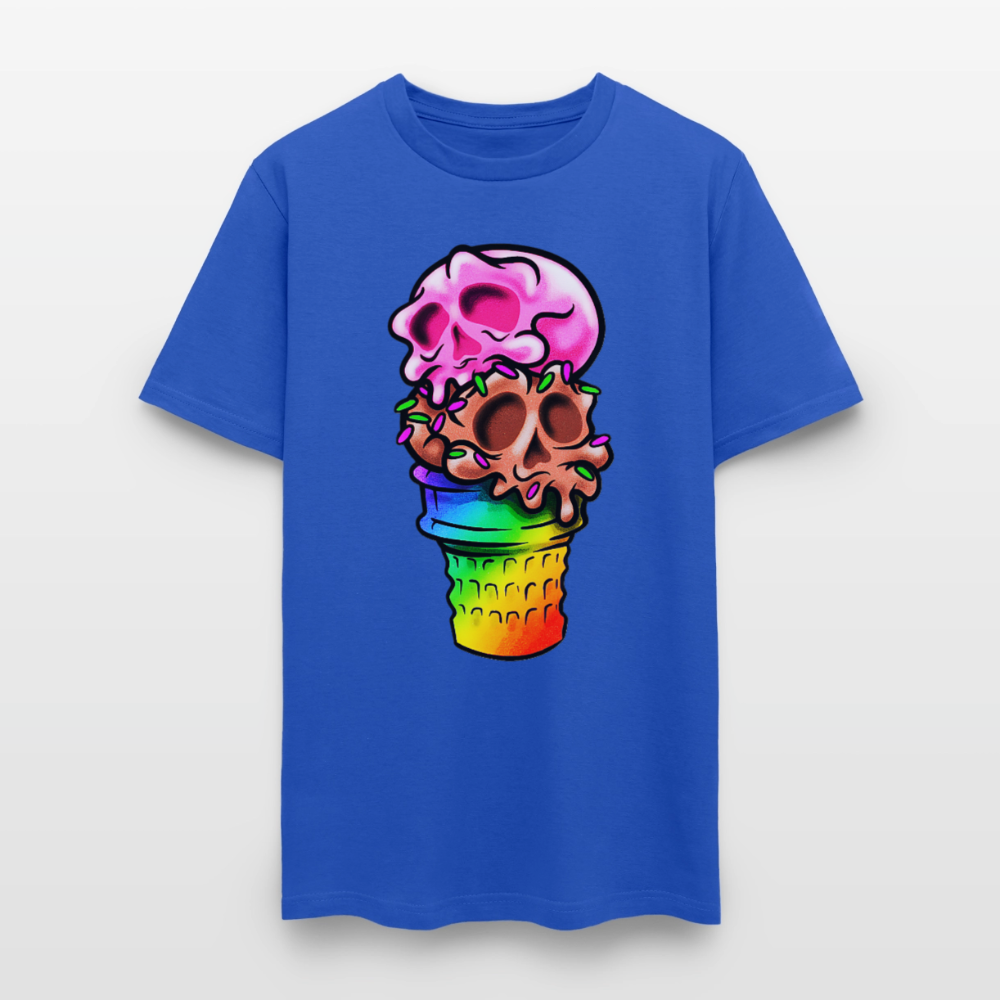 Cone Skull - royal blue