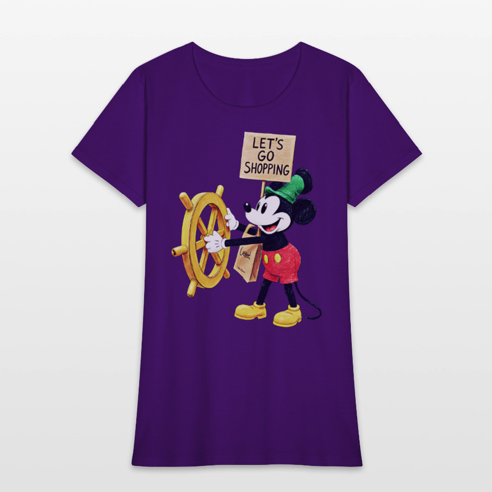 Let's Go Shopping - purple