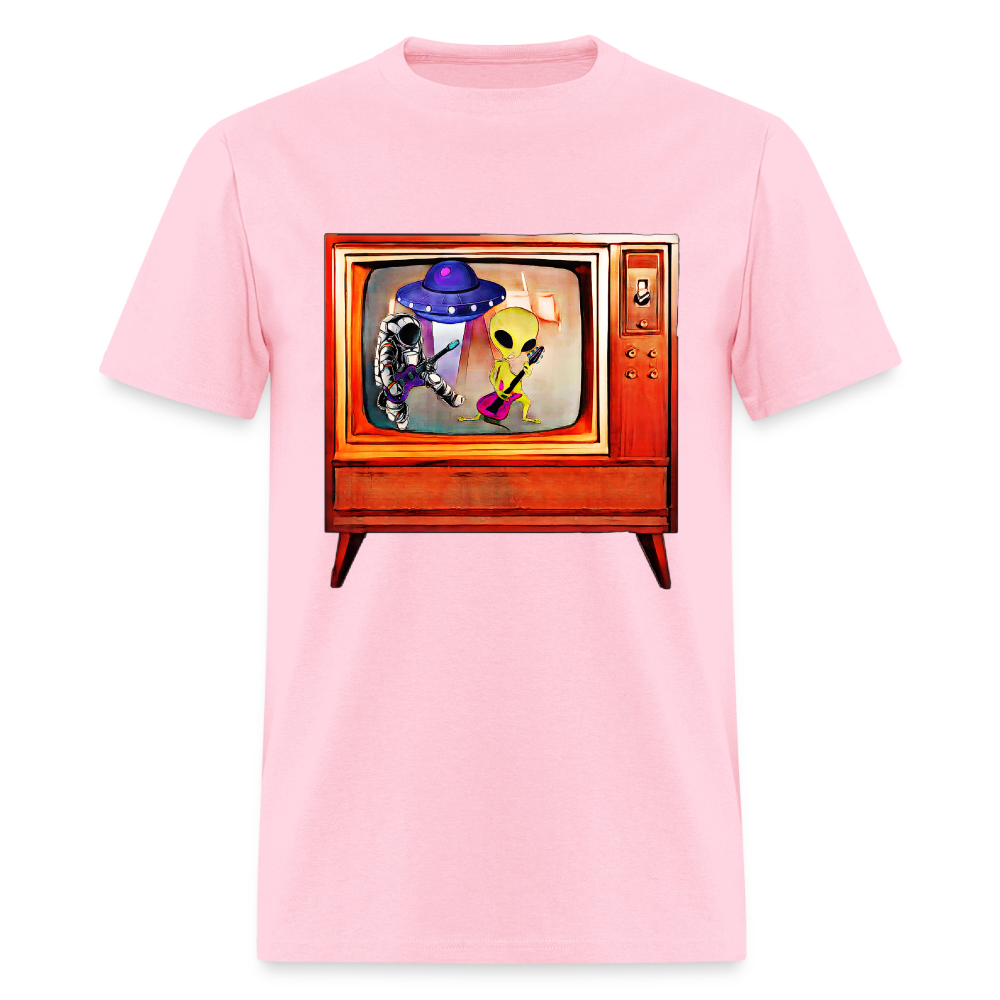 Rocking Astronaut and Alien #2 - pink