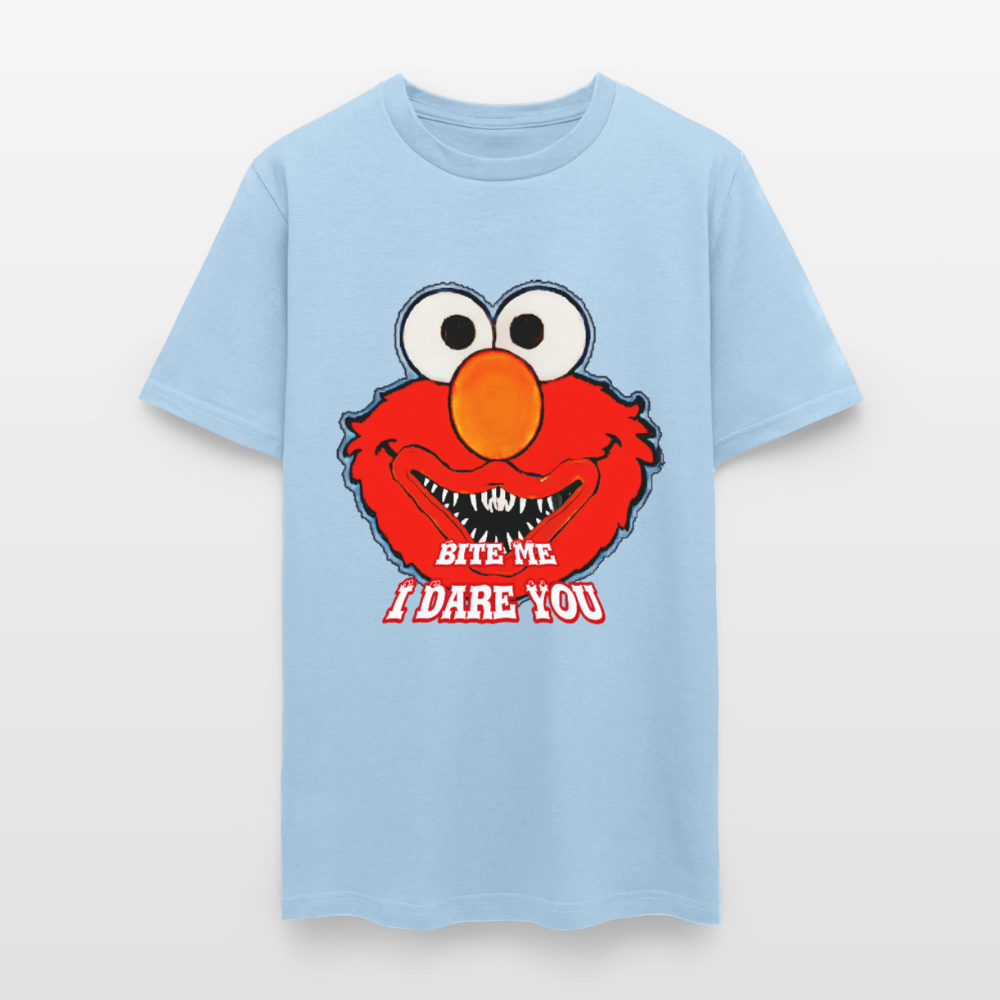 Bite Me Elmo - powder blue