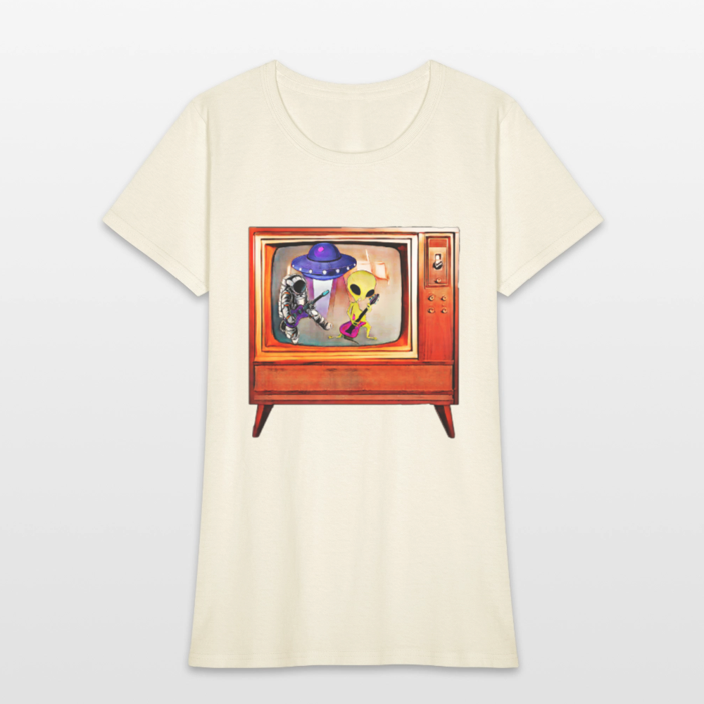 Rocking Astronaut and Alien #2 - off white