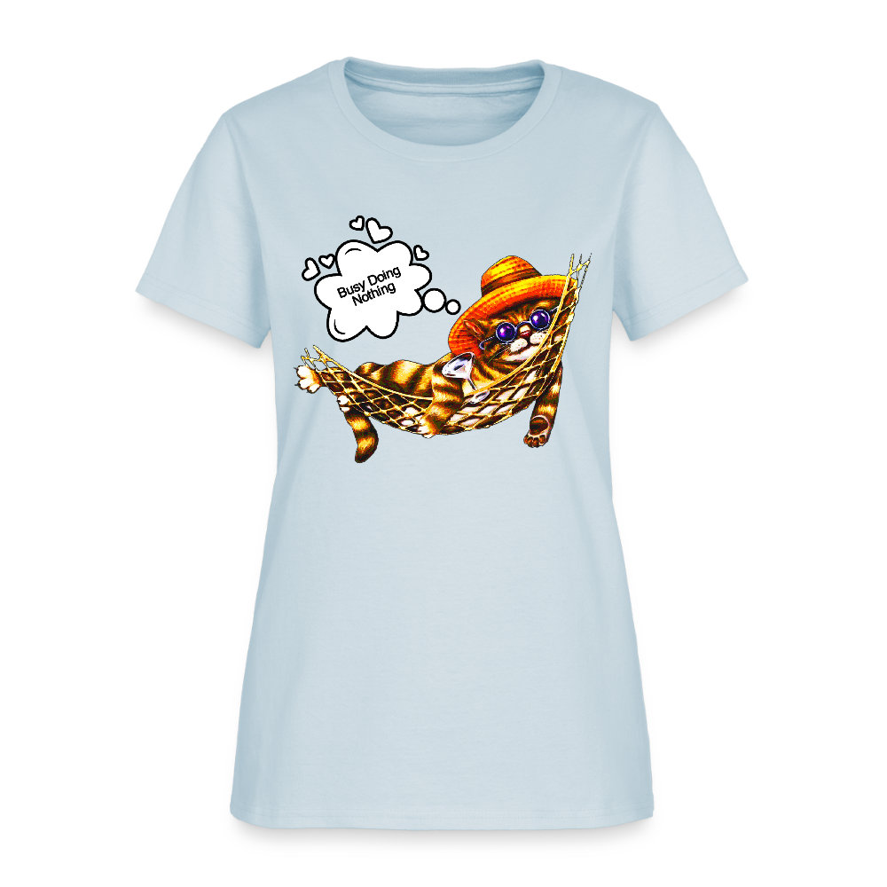 Busy Doing Nothing - light blue