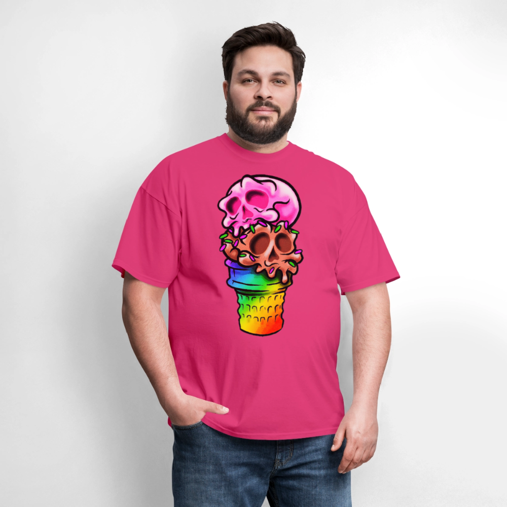 Cone Skull - fuchsia