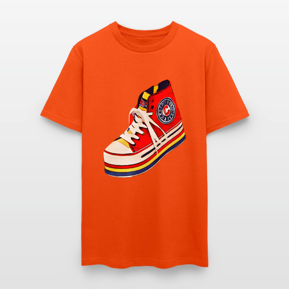 High Top Sneaker - orange