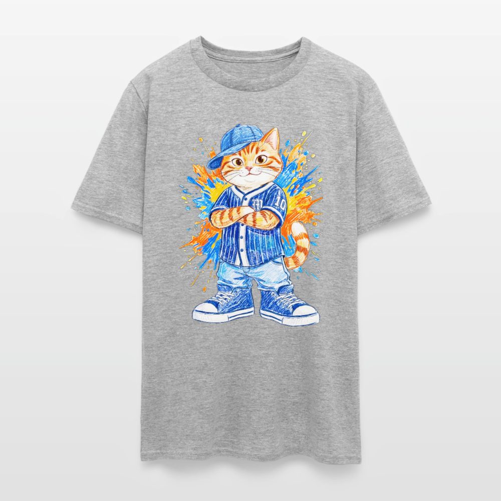 Cool Cat - heather gray