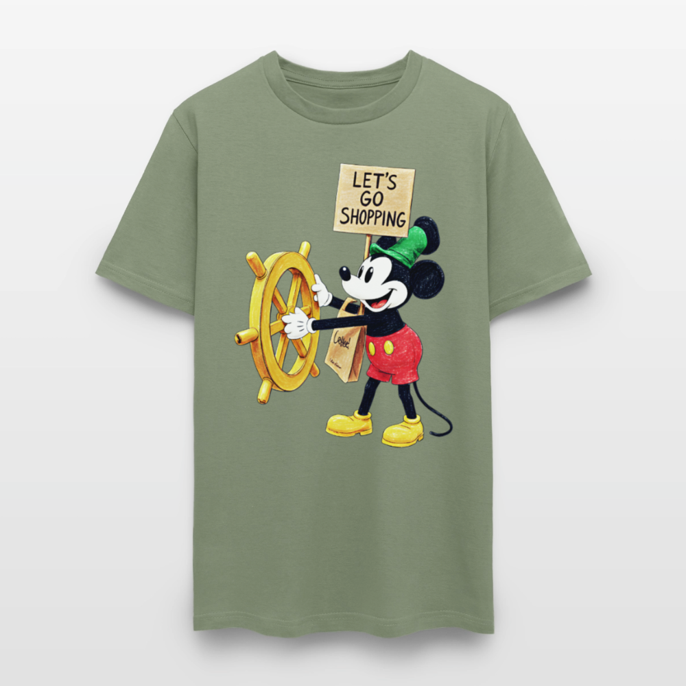 Let's Go Shopping - military green