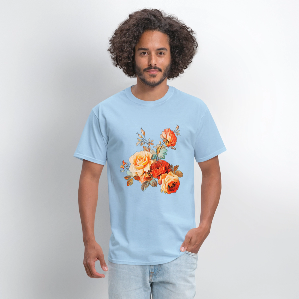 English Bouquet - powder blue