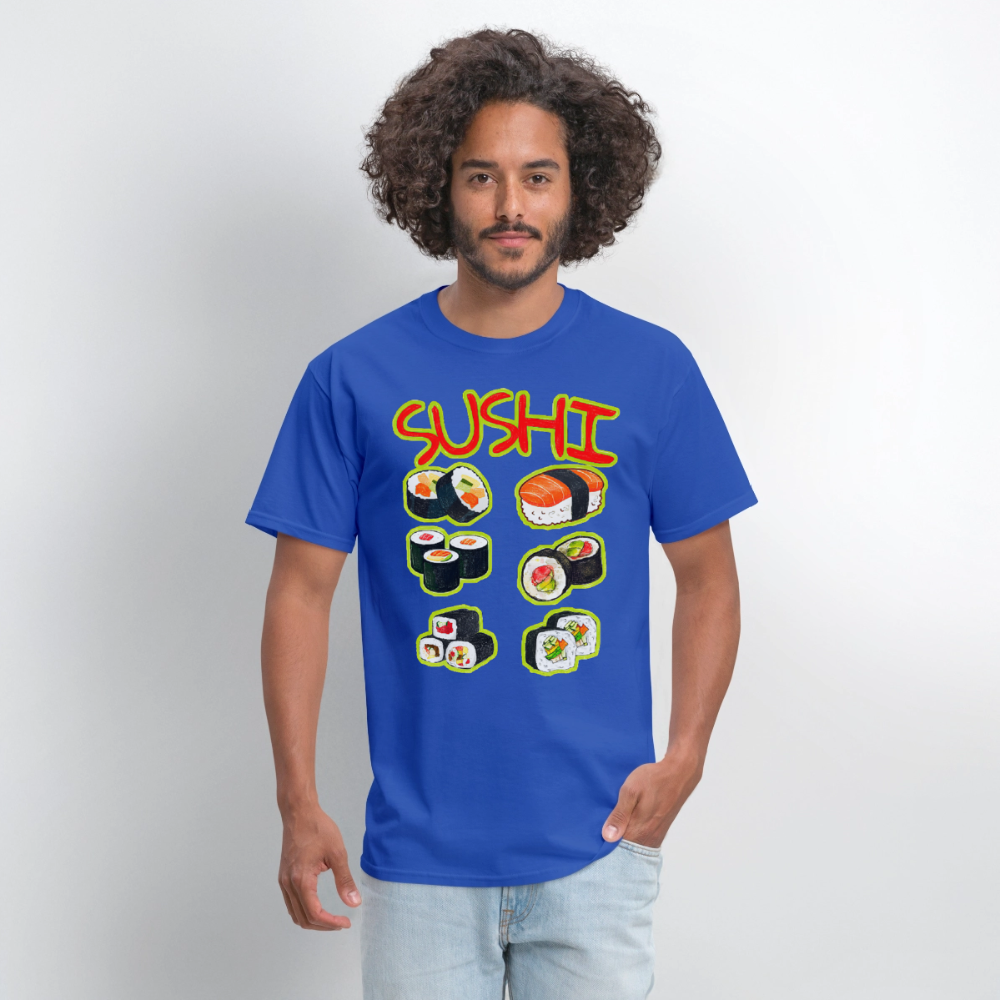 Sushi - royal blue