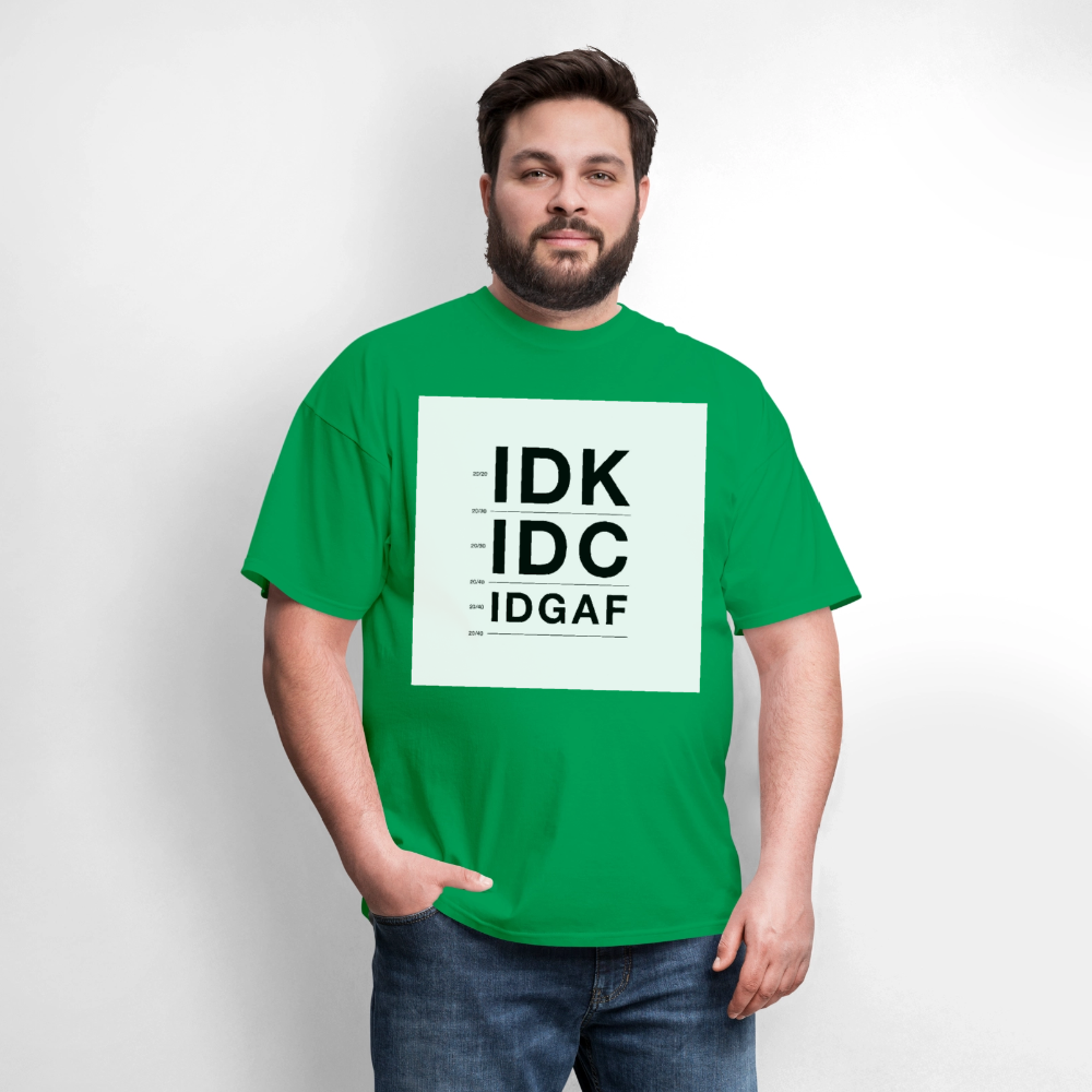 #2 IDK - bright green