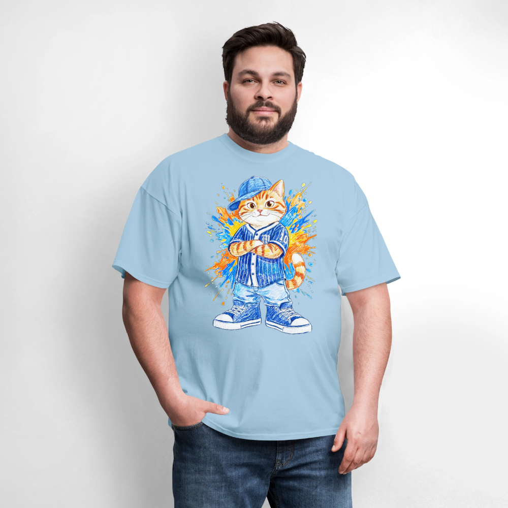 Cool Cat - powder blue