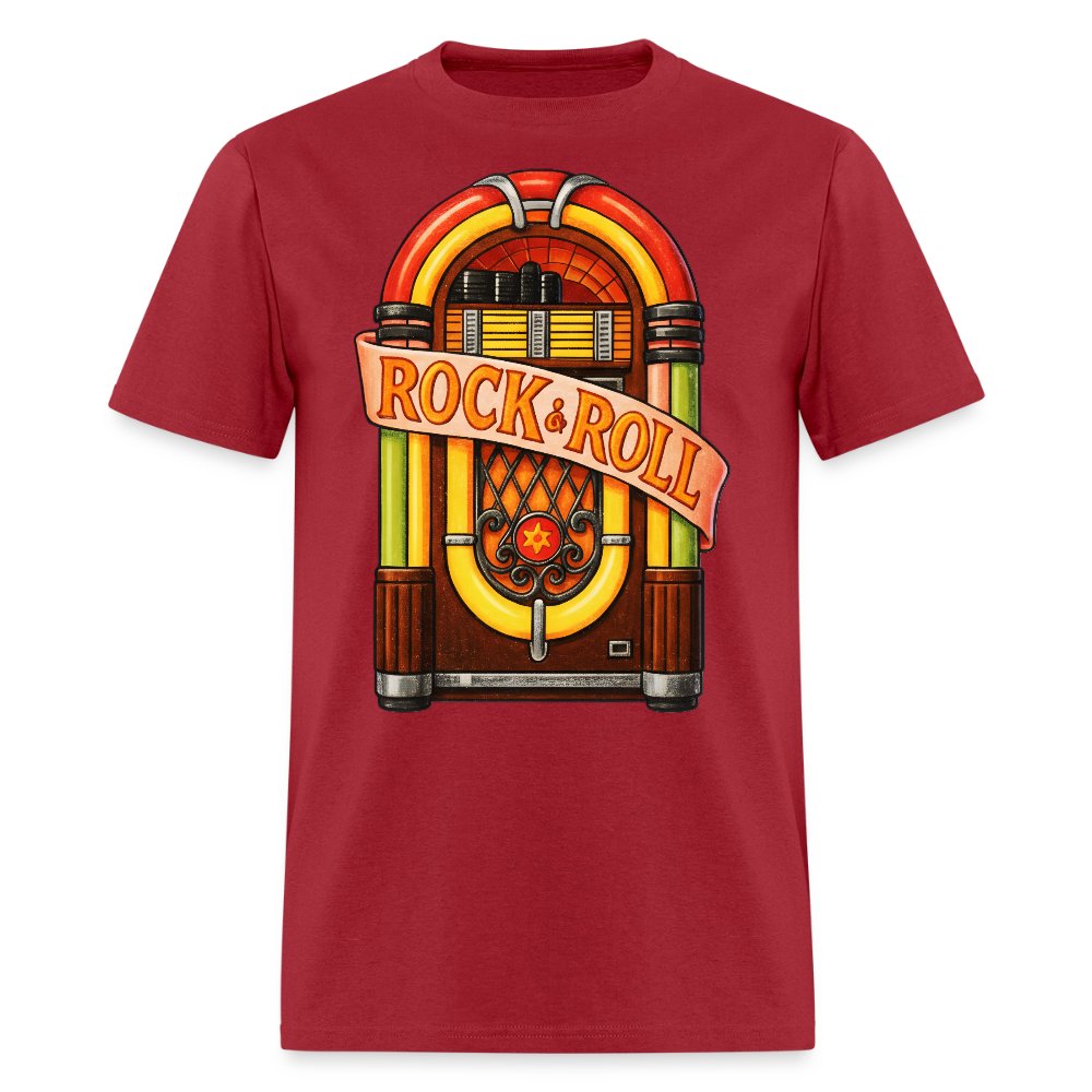 Rock & Roll - dark red