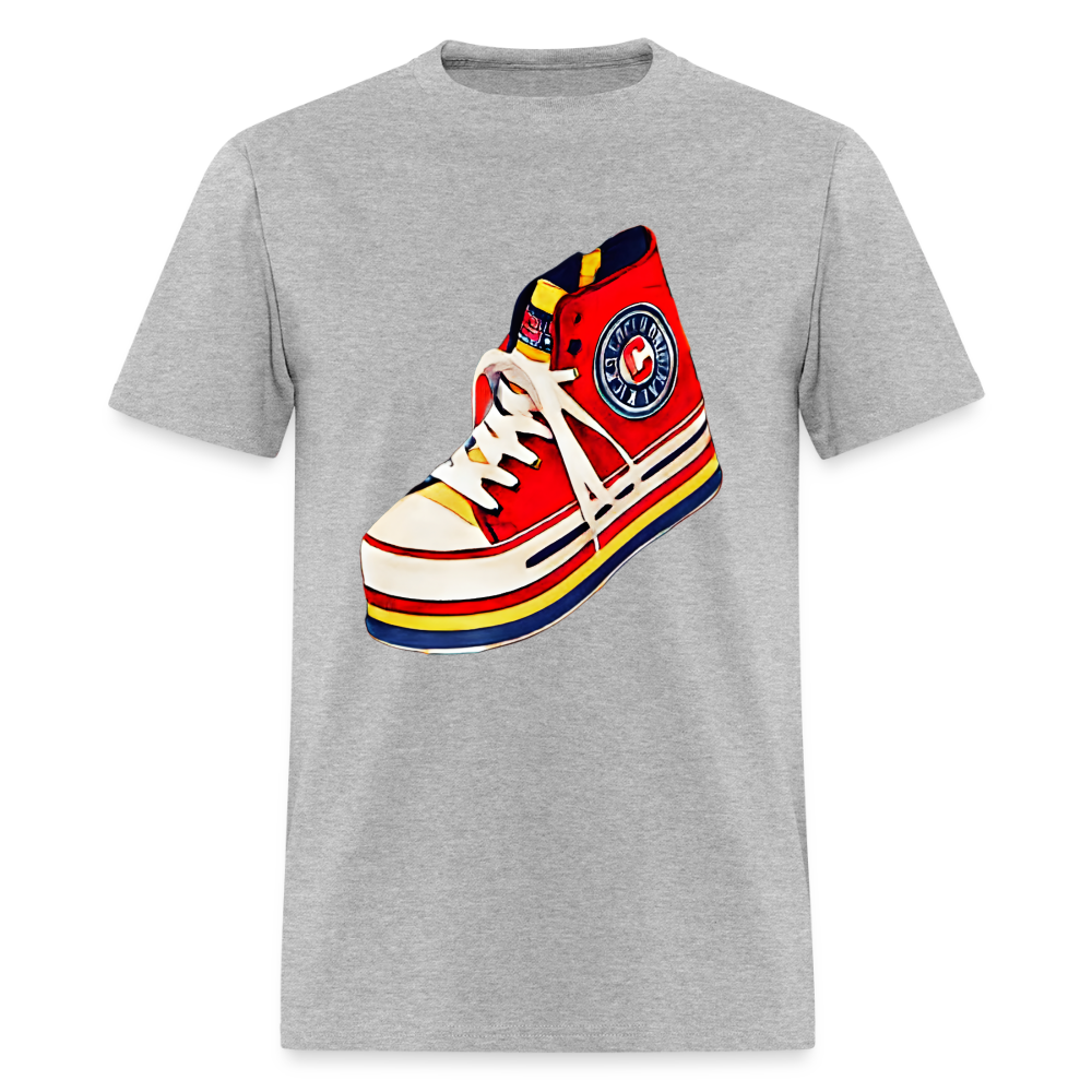 High Top Sneaker - heather gray