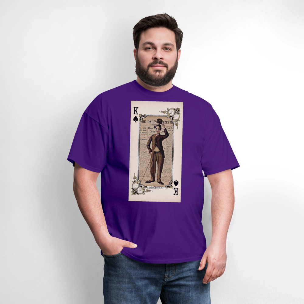 Charlie Chaplin - purple