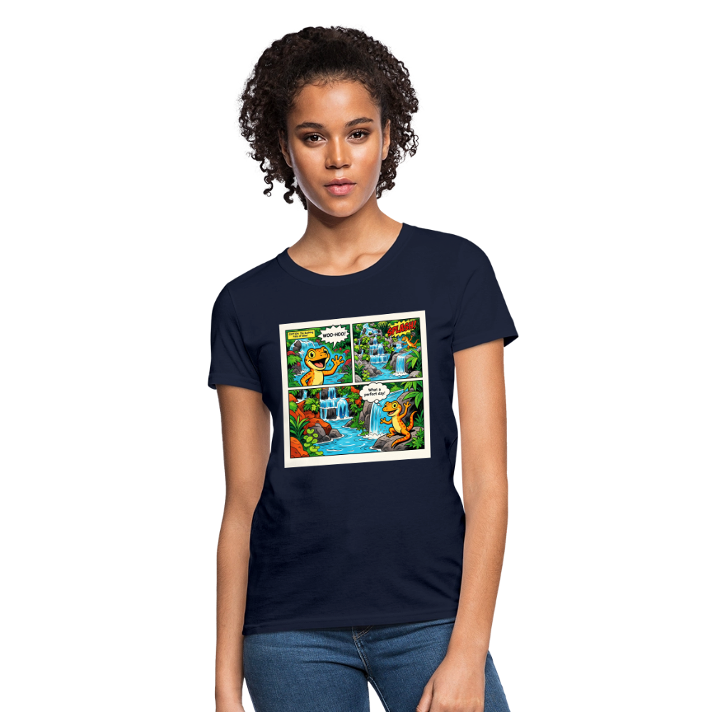 Comic Lizard - navy