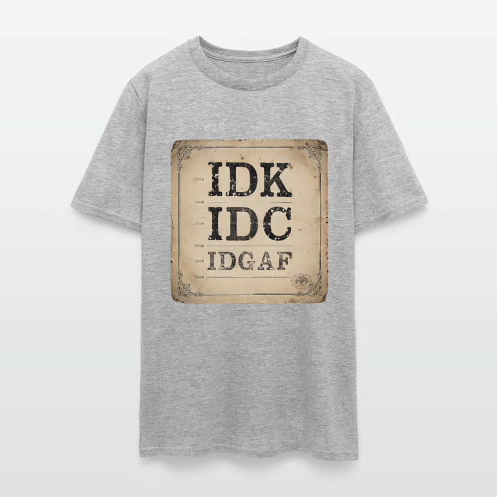 #1 Antique IDK - heather gray