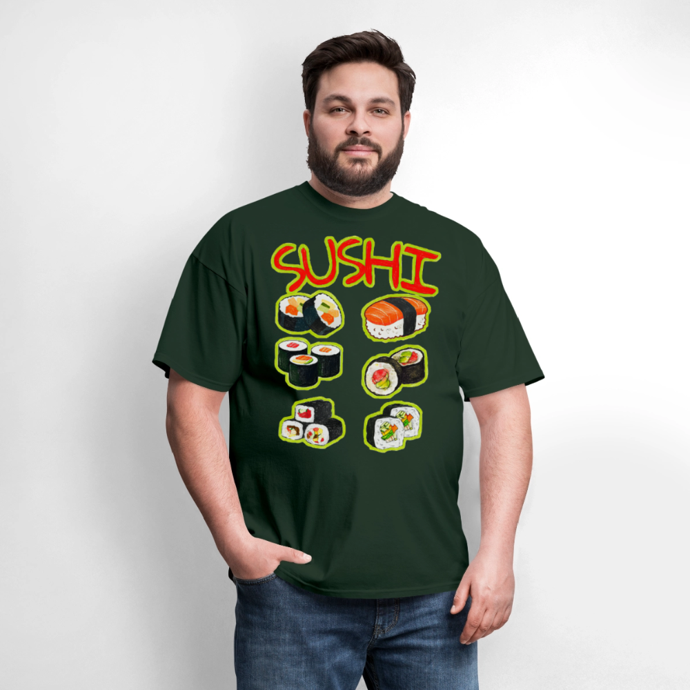 Sushi - forest green