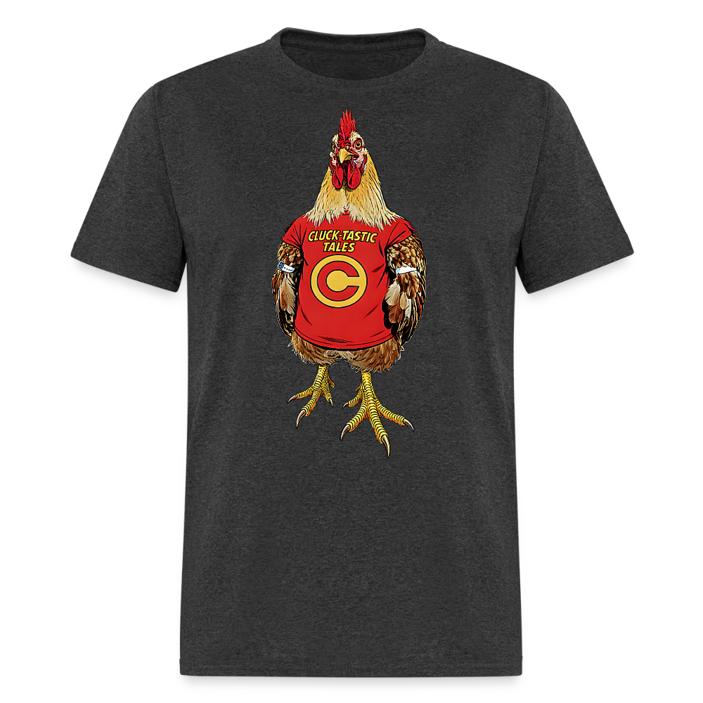 Cluck- Tastic - heather black