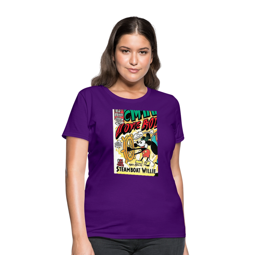 Steamboat Willie - purple