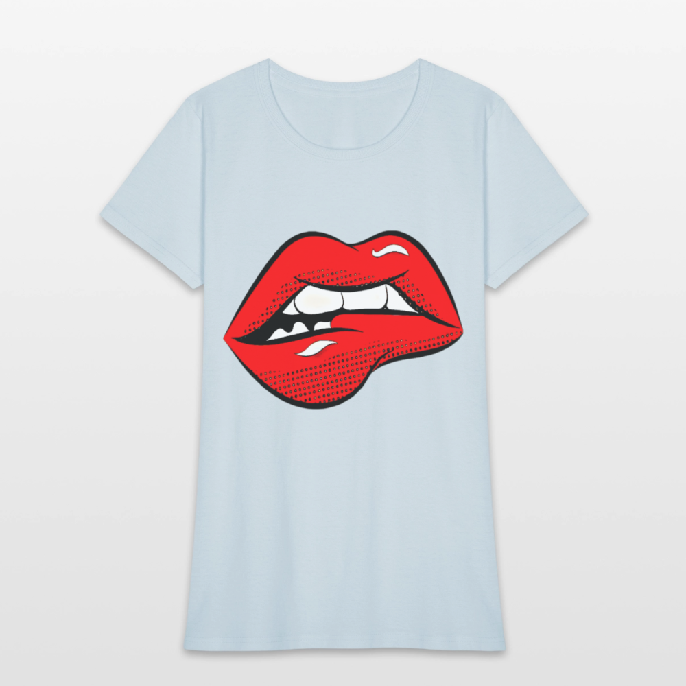 Lips - light blue