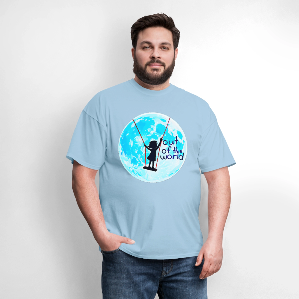 Out of this world - powder blue