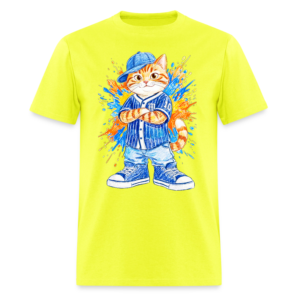 Cool Cat - safety green