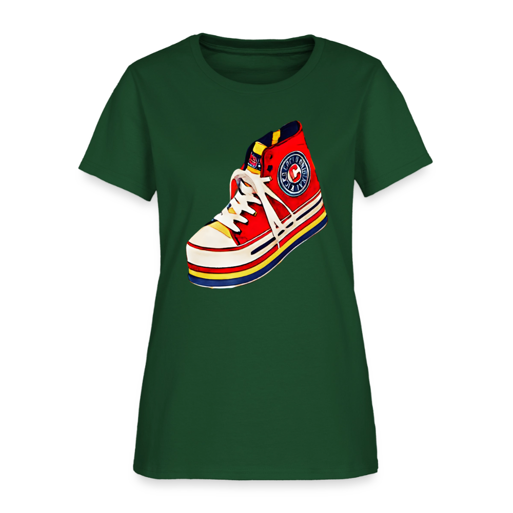 High Top Sneaker - forest green