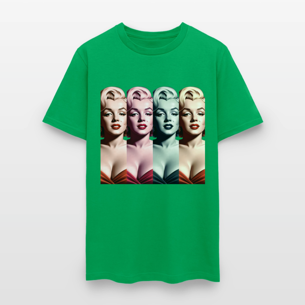 Marilyn Monroe - bright green